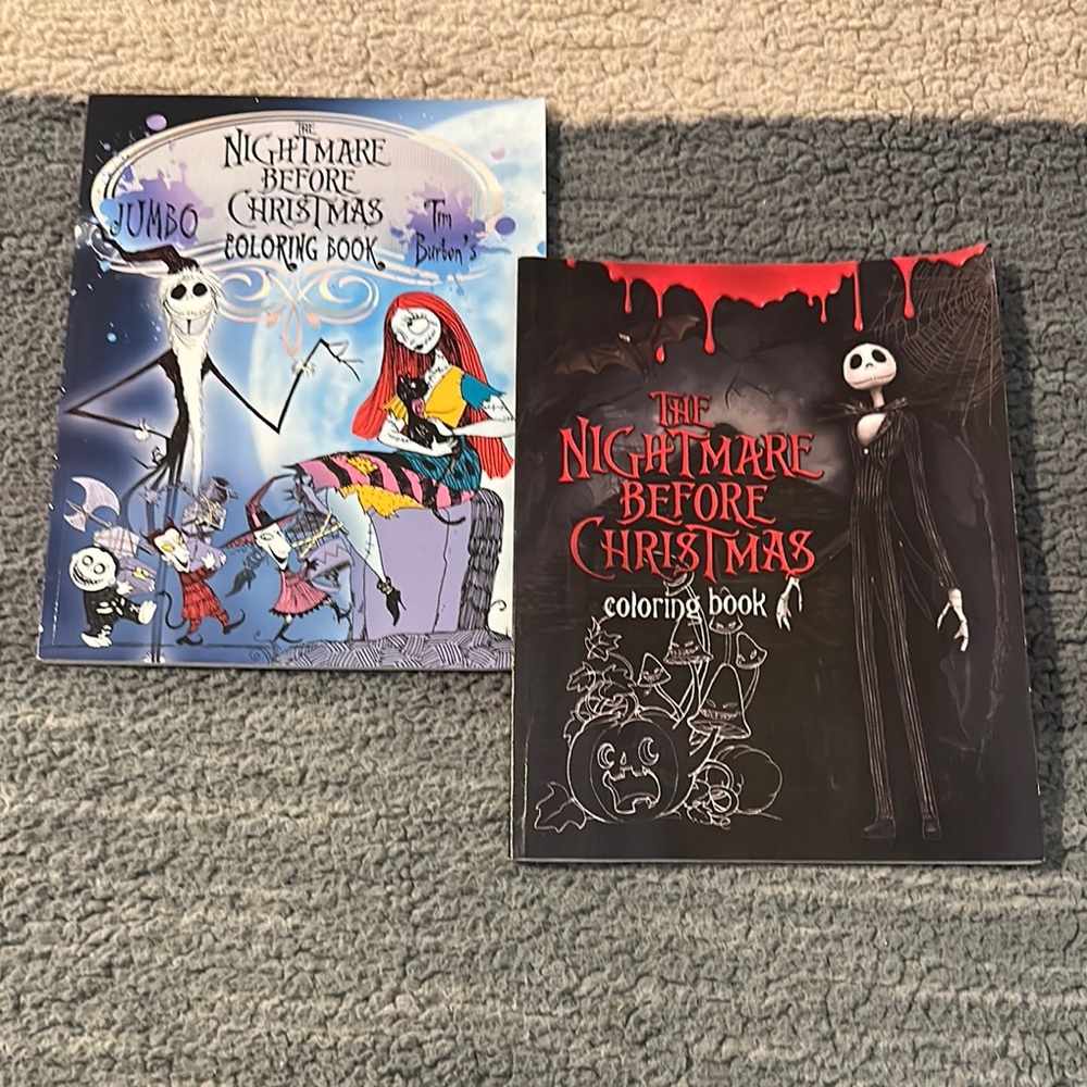 Nightmare Before Christmas Jumbo Coloring Book Set